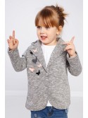 Children\'s gray jacket NDZ36007 - Online store - Boutique